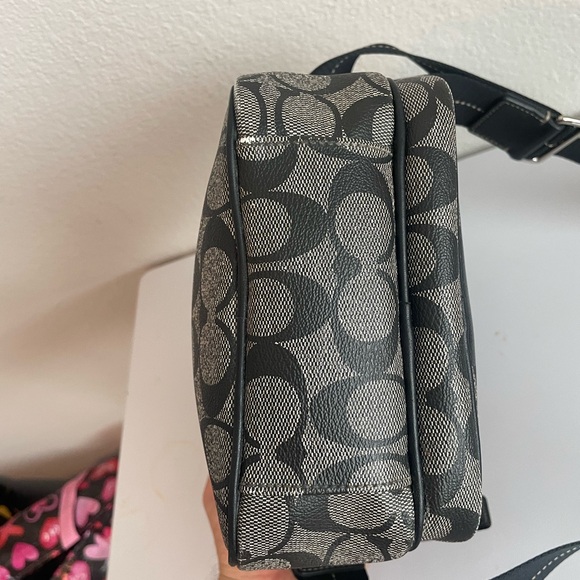 Coach Heritage Stripe Flight Sullivan Camera Bag Crossbody - Picture 5 of 9